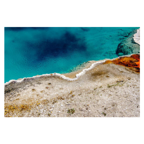 Plakát, Obraz - Hot thermal spring in Yellowstone, haveseen, 40 × 26.7 cm
