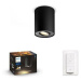 PHILIPS HUE Hue White Ambiance Stropní bodové svítidlo Philips Pillar BT 8719514338449 LED GU10 