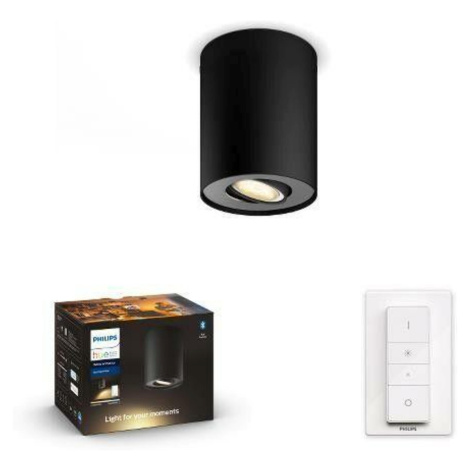 PHILIPS HUE Hue White Ambiance Stropní bodové svítidlo Philips Pillar BT 8719514338449 LED GU10 