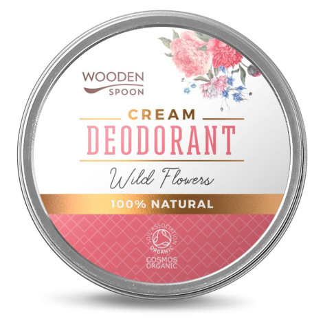 WoodenSpoon Přírodní krémový deodorant Wild flowers 60 ml WOODEN SPOON