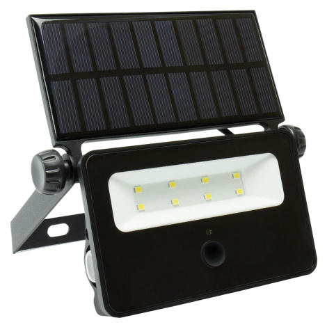 NOCTIS SOLARIS MINI FLOODLIGHT 2W Studená bílá 110DEG IP65 175X145X30MM Černá SPECTRUMLED