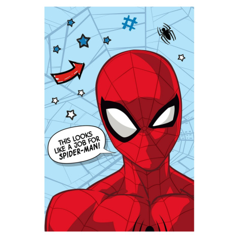 Jerry Fabrics Dětská deka Spider-man, 100 x 150 cm