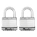 Master Lock Set 2 ks titanových visacích zámků M5EURT Master Lock Excell 50mm