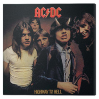 Obraz na plátně AC/DC - Higway in the Hell, 2 - 40×40 cm