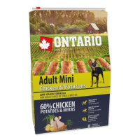 Krmivo Ontario Adult Mini Chicken & Potatoes 2,25kg