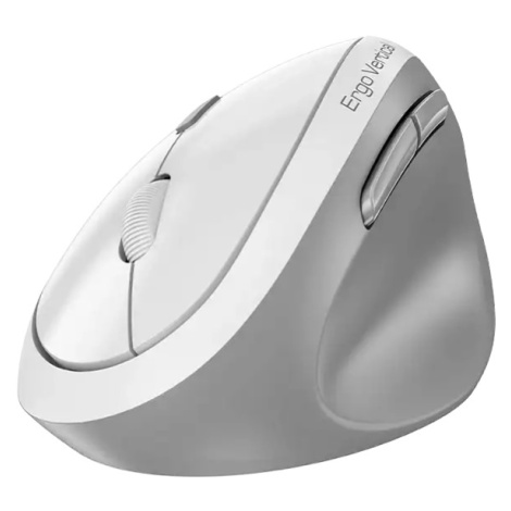 Genius Ergo 8350S /Bezdrátová/Optická/Vertikální/2 400 DPI/6 tlačítek/2,4GHz/Bluetooth/ bílá
