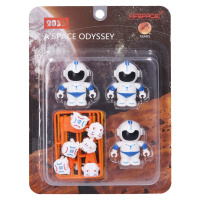 Astronaut 3 figurky 6 cm průzkumný tým