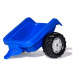 Šlapací traktor s vlečkou Rolly Toys Landini 011841 modrý