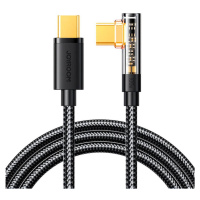 Joyroom Kabel do USB-C Angle 100W 1,2m Joyroom S-CC100A6 (černý)