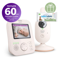 PHILIPS AVENT - Chůvička dětská video SCD881/26+WW Soapberry 60ks