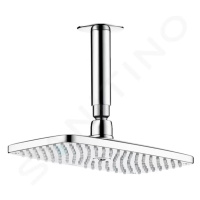 Hansgrohe 27380000 - Horní sprcha E 240 Air 1jet s přívodem od stropu 10 cm, chrom