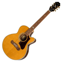 Epiphone EJ-200SCE Coupe Vintage Natural Elektroakustická kytara Jumbo