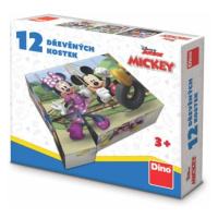 Dino Toys Kubus Mickey a Minnie 12 kostek