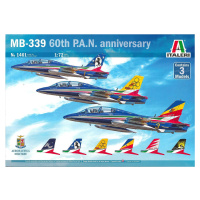 Model Kit letadlo 1461 - Macchi MB 339 PAN 60th Anniversary Special Livery (1:72)
