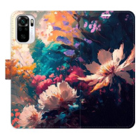 iSaprio flip pouzdro Spring Flowers pro Xiaomi Redmi Note 10 / Note 10S
