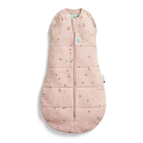 ERGOPOUCH Zavinovačka a vak na spaní 2v1 Cocoon Daisies 0-3 m, 3-6 kg, 2,5 tog