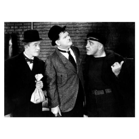 Plakát, Obraz - Stan Laurel And Oliver Hardy, 40 × 30 cm
