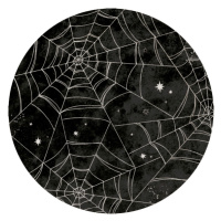 Amscan Talíře - Hallowen Pavučina 23 cm