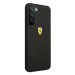 Ferrari FESSIHCS22MBK hard silikonové pouzdro Samsung Galaxy S22 PLUS 5G Black On Track Silicone