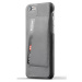 Kryt MUJJO Leather Wallet Case 80° for iPhone 6(s) Plus - Gray (MUJJO-SL-084-GY)