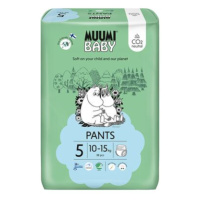 Muumi Baby Pants 5 Maxi+ 10-15 kg (38 ks), kalhotkové eko pleny