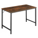 tectake 404457 psací stůl jenkins - Industriální dřevo tmavé, rustikální - Industriální dřevo tm