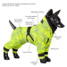 Ochranná pláštěnka pro psy Paikka - žlutý tenis Velikost: 25
