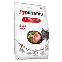 Ontario Cat Sterilised Lamb 2kg