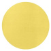 Hanse Home Collection Kusový koberec Fancy 103002 Gelb - žlutý kruh