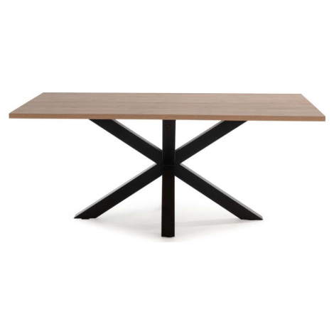 Jídelní stůl s deskou v dubovém dekoru 100x180 cm Comba – Marckeric