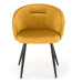 Jídelní židle Bougi žlutá