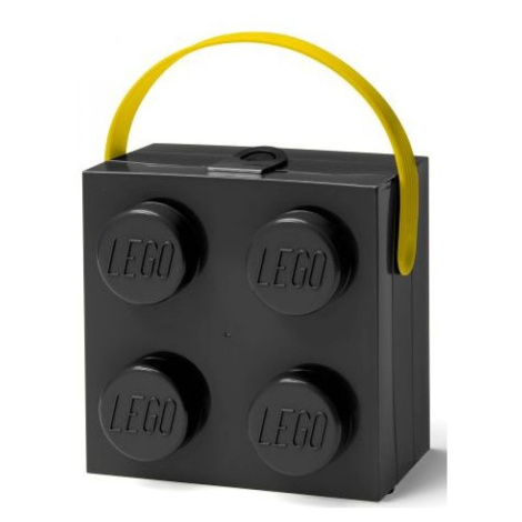 LEGO® box s rukojetí - černá