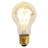 E27 stmívatelná LED spirálová lampa A60 goldline 4W 270 lm 2200K