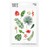 TATTonMe Voděodolné dočasné tetovačky Tropické rostliny mix
