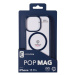 Zadní kryt Cellularline Pop Mag s podporou Magsafe pro Apple iPhone 15 Pro, transparentní / modr