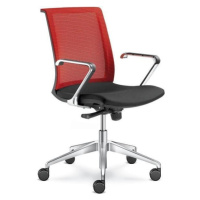 LD SEATING - Kancelářská židle LYRA NET 203-F80 - černý rám