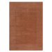 Flair Rugs koberce Kusový ručně tkaný koberec Tuscany Textured Wool Border Orange - 200x290 cm