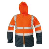 Červa Epping nepromokavá reflexní bunda oranžová