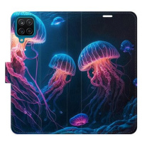 iSaprio flip pouzdro Jellyfish pro Samsung Galaxy A12