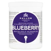 Kallos KJMN Blueberry revitalizační maska na vlasy s extraktem z borůvky a avokádovým olejem 100