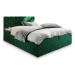 MSL Kontinentální čalouněná postel RIVOL (160 x 200 cm) Barva látky: MAGIC VELVER 2225