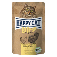 Happy Cat Bio Pouch kuře a krůta 12 × 85 g