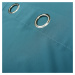 Dekorační závěs s kroužky ERIC tyrkysová II. 140x250 cm (cena za 1 kus) MyBestHome