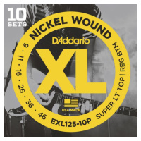 D'Addario EXL125-10P