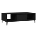 SHUMEE Konferenční stolek černý 103,5 × 60 × 35 cm dřevotříska, 806023