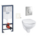 Závěsný wc set do lehkých stěn / předstěnová montáž Grohe Bau Ceramic SIKOGRSBAUSA