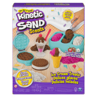 Spin Master Kinetic sand voňavé kopečkové zmrzliny