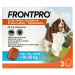 FRONTPRO Antiparazitární žvýkací tablety pro psy (10-25 kg) 3 tablety