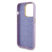 Zadní kryt Guess PU Glitter Full Wrapped pro iPhone 15 Pro, lilac