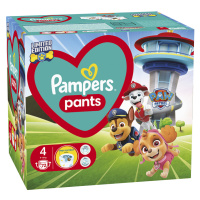 PAMPERS Baby dry edice Paw Patrol vel. 4 plenkové kalhotky 9-15 kg 72 ks